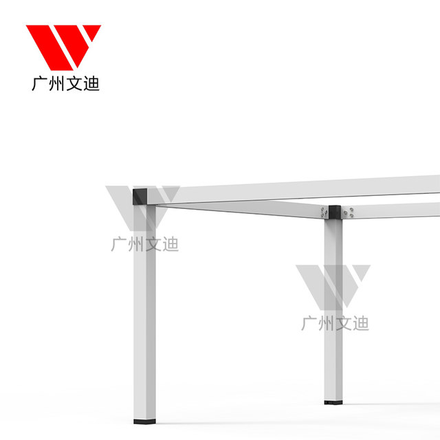 [Cf50 Square Tube] Guangzhou Wendi Office Furniture Hardware Factory Office Furniture Desk Steel Frame Support