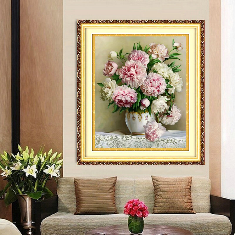 Mona Lisa cross stitch 2022 new thread embroidery living room small bedroom European oil painting own embroidery handmade small pieces