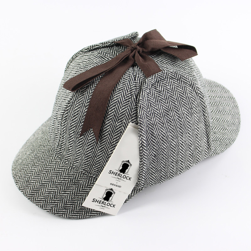 Genuine Sherlock Sherlock deerstalker hat, Sherlock Holmes hat, Pikachu detective hat, Sherlock