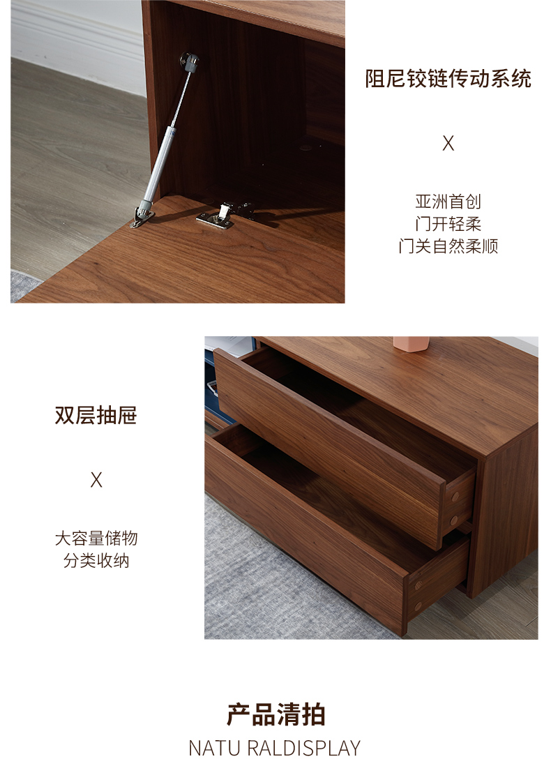 ARIS tình yêu bởi Reese loạt các quả óc chó màu đen nội thất sinh hoạt nội thất phòng hiện đại cà phê nhỏ gọn bảng W129610 - Bàn trà bàn trà sofa giá rẻ
