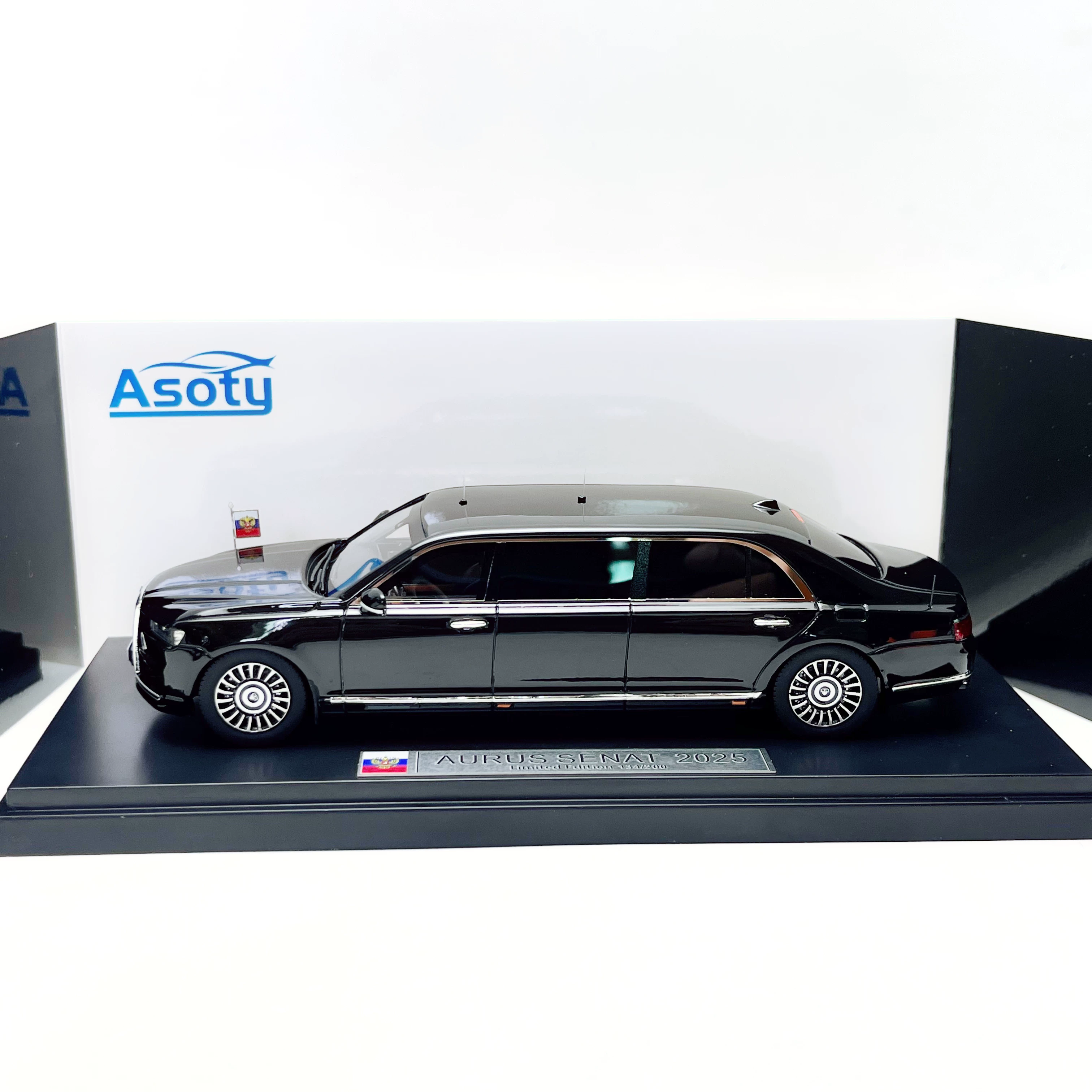 ASTOY 1/43 Россия АУРЮС SENAT 2025 президентская автомобильная модель из смолы
