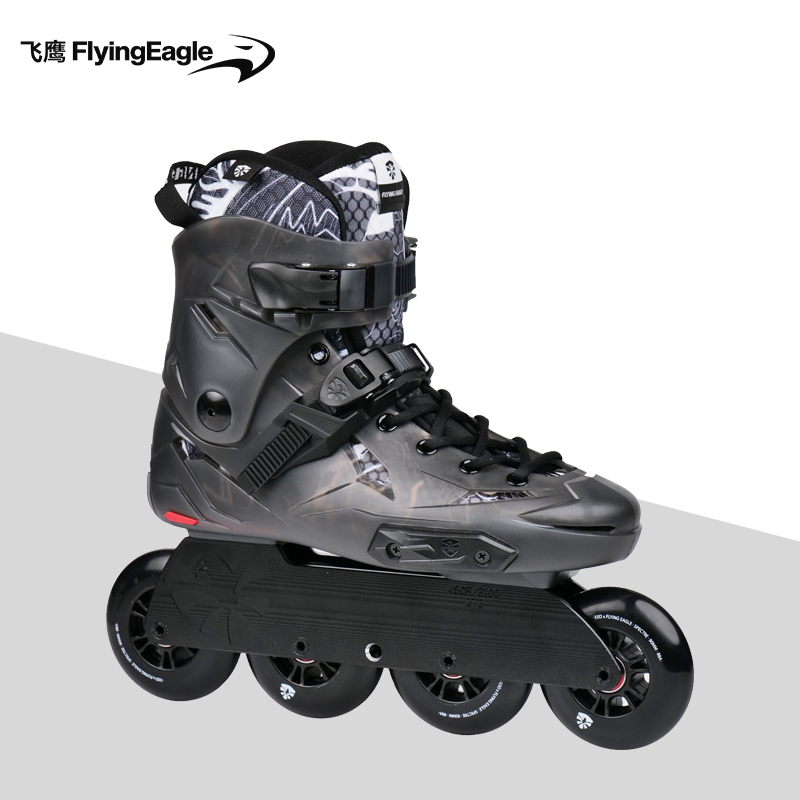 Yuzu Roller Skates Flying Eagle X5D Wizard Roller Skates Street Skating Fsk Casual Beginner Roller Skates Ice Skates