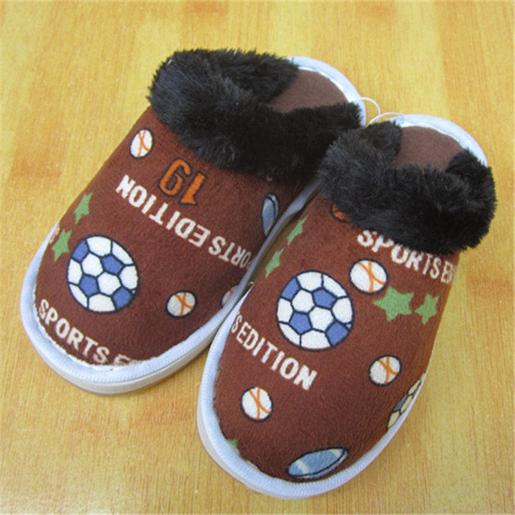 Chaussons enfants en tissu Sequin pour hiver - semelle tendon - Ref 1004740 Image 15
