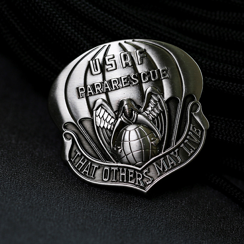 USAF United States Air Force Rescue Team insignia fan beret insignia epaulet coat insignia epaulet