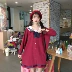Nhật mềm chân váy cạp cao Váy eo cao