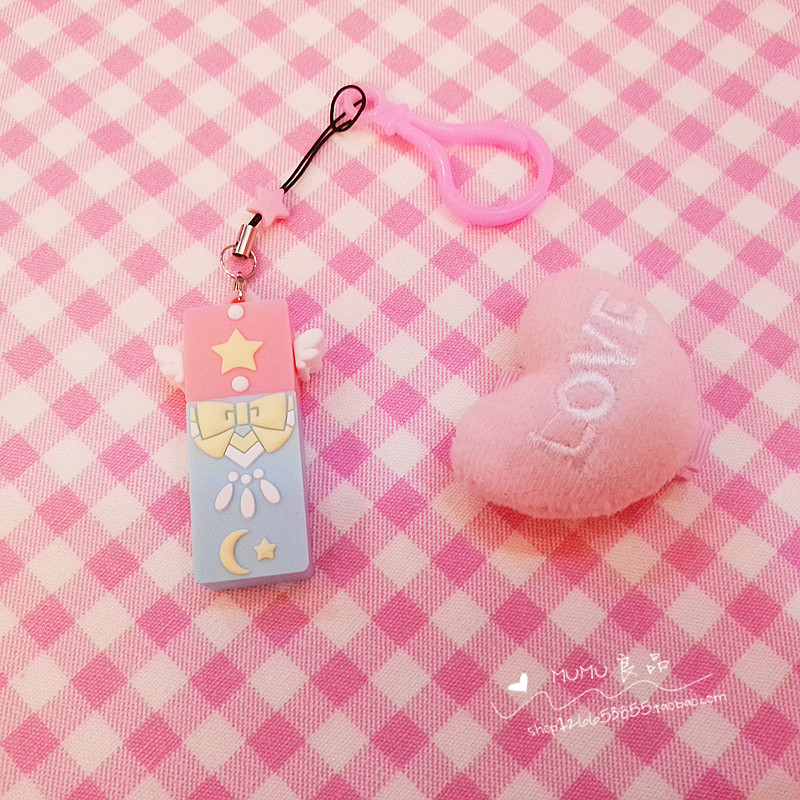 MUMU sản phẩm tốt Loạt các Sakura phim hoạt hình Sailor Moon u đĩa cô gái tim mini xách tay U đĩa hoạt hình xung quanh hình sticker dễ thương