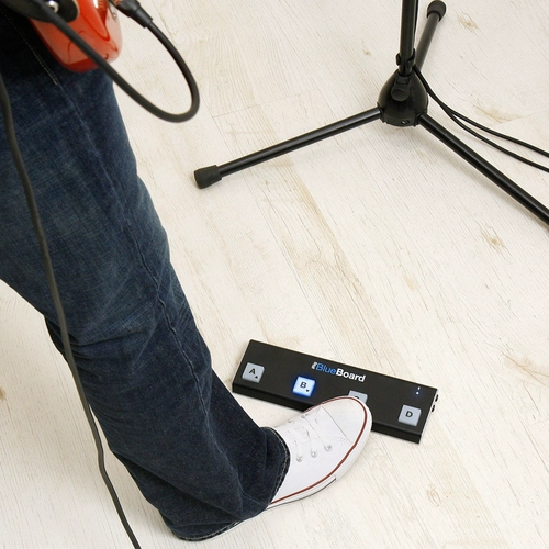 IK MultiMedia Irig Blueboard Wireless Bluetooth -педаль -гитара Контроллер эффектов