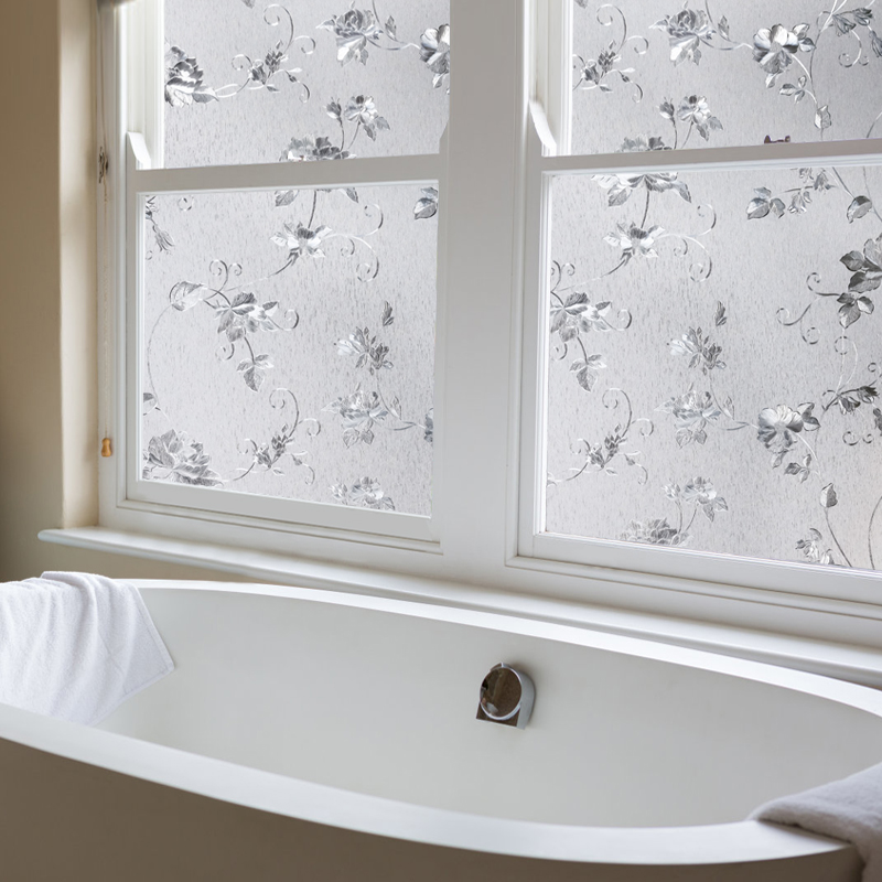 Pastoral electrostatic anti-mildew anti-bacterial anti-ultraviolet glass film sunscreen heat insulation manicure table film shading window film No. 66