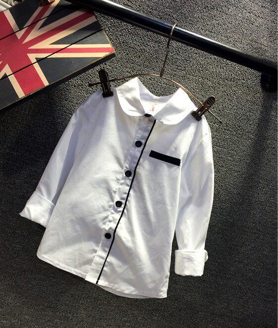 Chemise garcon à manche longue - Ref 2073533 Image 23