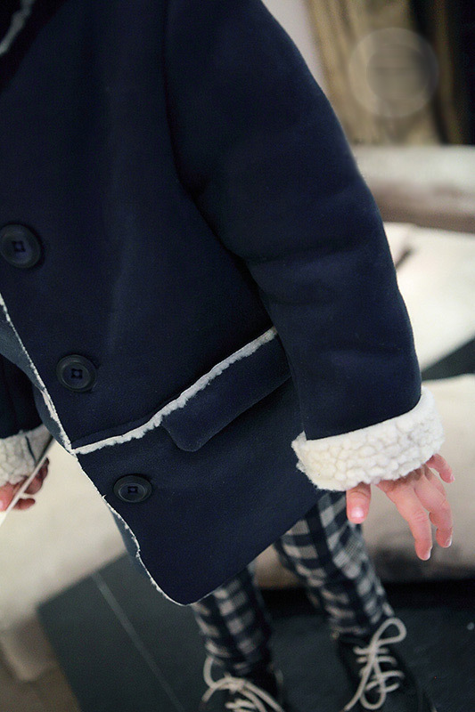Manteau pour garcon en flanelle - Ref 2161280 Image 8