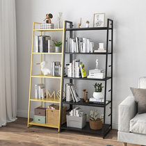 Multilayer Shelve Shelf Iron Art Bookshelves Landing Living-room Simple Bookcase Iron Bookshelves Childrens shelves Childrens shelves Library Bookshelves