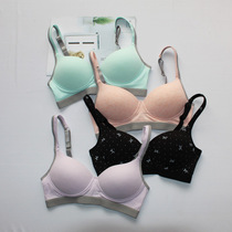 Pure cotton no rim bra sports underwear Yoga sleep large size incognito girl cotton bra breathable summer style