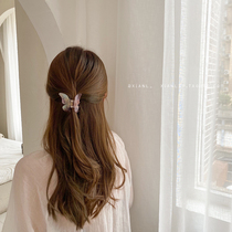 Xianqi butterfly hair clip Korean elegant temperament Net red hair grab clip small exquisite back head hair accessories