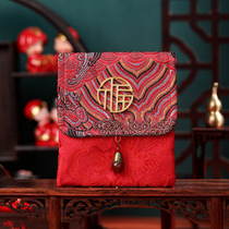 Red envelope general wedding red bag personality creative cloth full moon birthday anniversary of the reward is sealed