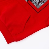 Puma, детская трикотажная красная толстовка с капюшоном, детская одежда