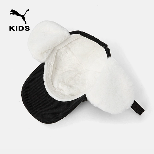 Puma, шапка, детская вельветовая удерживающая тепло бейсболка, флисовая солнцезащитная шляпа, кепка, детская одежда