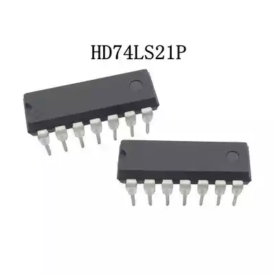 Logic-gate and inverter HD74LS21P 74LS21 DIP-14 IC chip integration