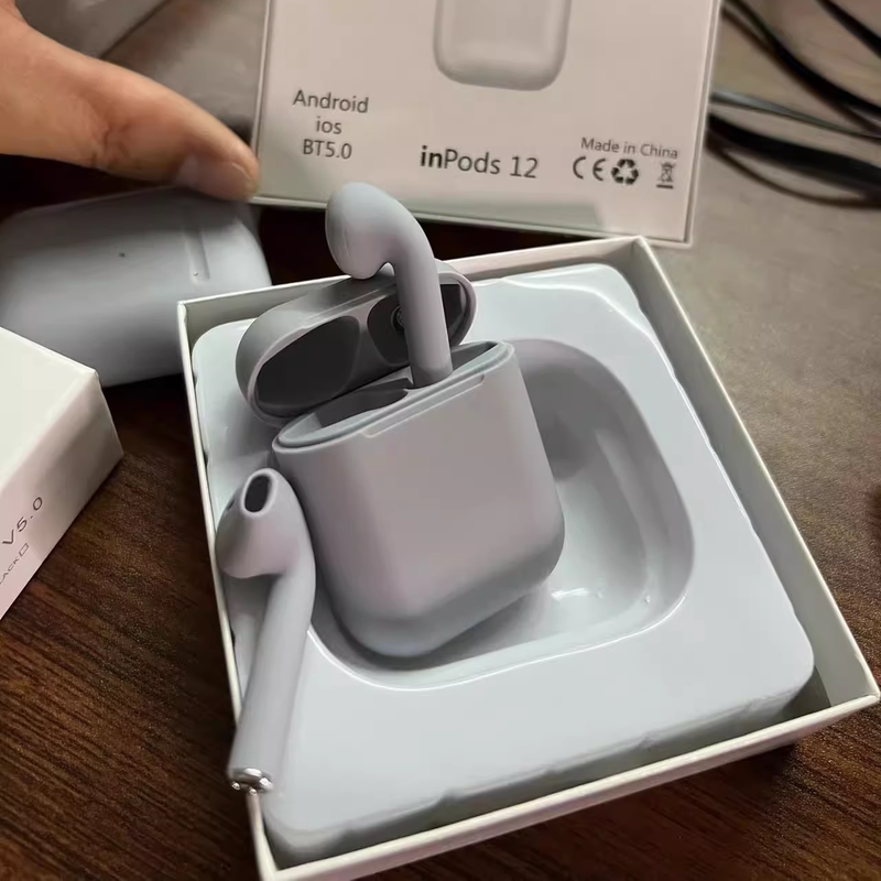 Wireless Bluetooth Earphones, No Guarantee of Quality, Fruit Style 2Nd Generation Tws Bluetooth Earphones, Clearance Sale, Cheap Deal, Huaqiangbei I12 Bluetooth Earphones