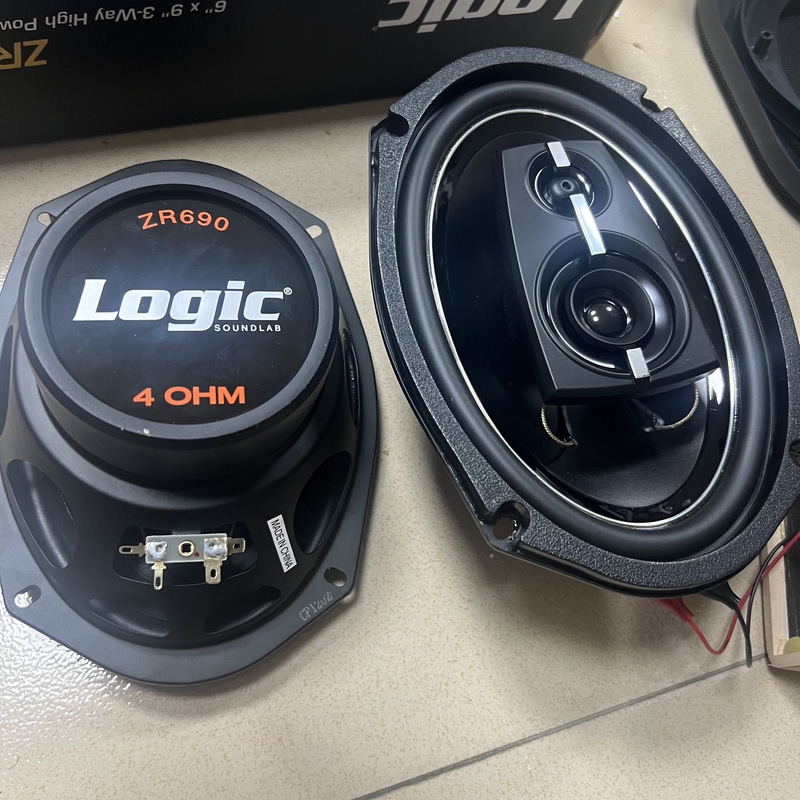 American Logic Car Audio Modification Coaxial Speaker 6X 9inch Door Speaker 6*9 Heavy Bass 500W