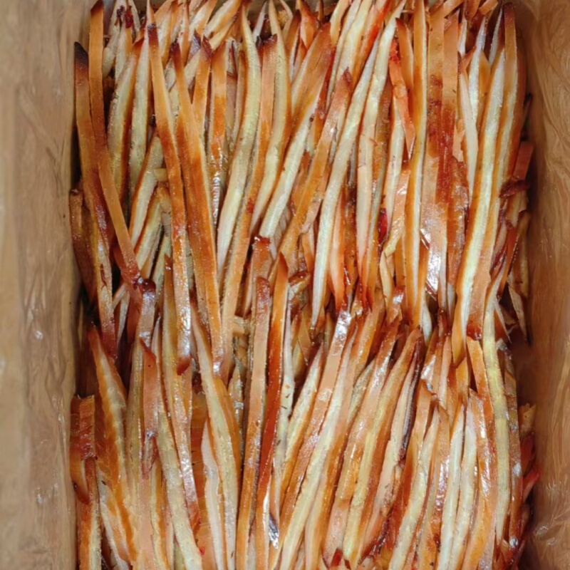 Hand-Shredded Accordion-Style Squid Strips, Dried Squid, Whole Box 5kg Pieces, Bulk Wholesale for Ktv, Supermarket, Bar, Commercial Use