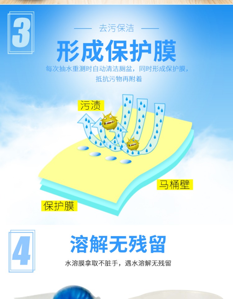 nước tẩy kính nhà vệ sinh Blue Jie Ling toilet Ling bong bóng vệ sinh màu xanh vệ sinh nhà vệ sinh kho báu vệ sinh làm sạch mùi hôi nhà vệ sinh Smurf - Trang chủ nước tẩy rửa nhà vệ sinh không mùi