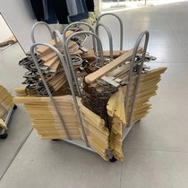 Clothing store dedicated hanger storage artifact removable simple finishing pants clip rack Mens and womens childrens clothing store storage car