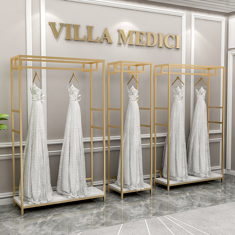 Golden Wedding Frame Flat Showgown Show Show Hangtail Hanghai Hangzhou