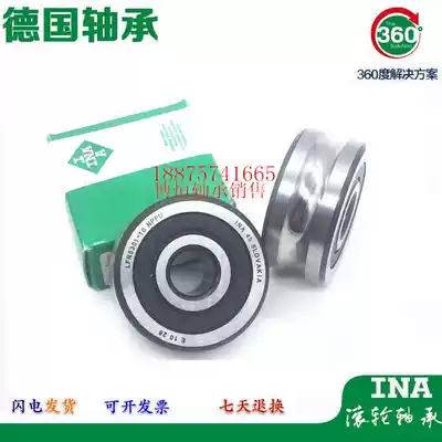 Germany INA imported bearing with U groove double row roller bearing LFR5201-14KDD ZZ -2Z NPPU
