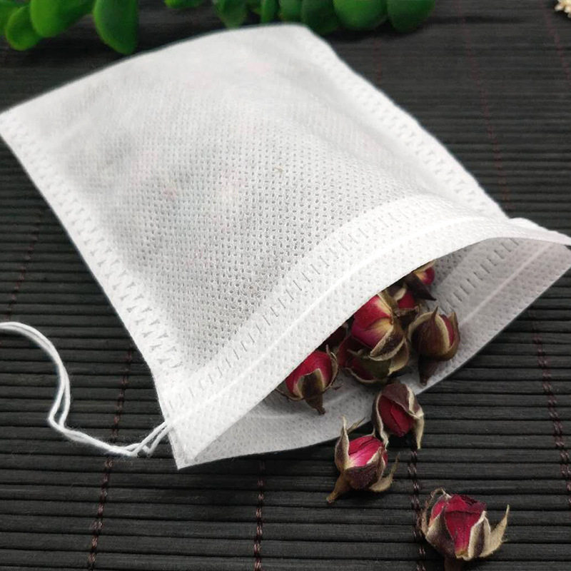 100 sheet 10cm * 12cm unwoven bub bag disposable tea bag tea bag tea filter bag halogen cooking bag