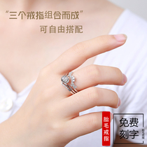 Yiyi fetal hair ring parents sterling silver a variety of ways to wear newborn baby diy homemade lanugo souvenir making