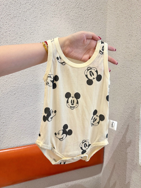 Baby Summer Thin Clothing, Cool Bamboo Fiber Vest for Boys and Girls, Romper, Sleeveless Pajamas Baby Summer Thin Clothing, Cool Bamboo Fiber Vest for Boys and Girls, Romper, Sleeveless Pajamas