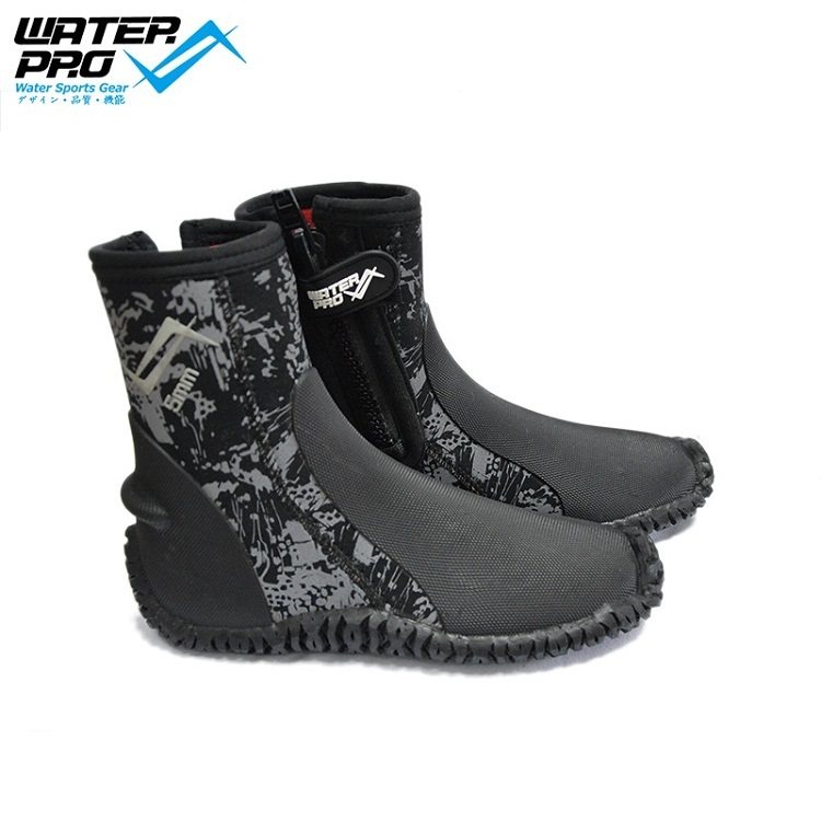 Water Pro GS BOOTS 5mm DIVING SHOES BOOTS MALE AND FEMALE Snorkeling Boots Non-slip Insulation Protective Sheath Shoes