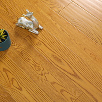 American red oak logs pure solid wood flooring can be free from keel locks ground heat floor heating household environmental protection and wear resistance