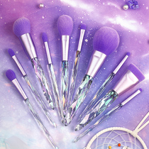 Shea she has makeup brush purple lithium set beginner makeup brush tools loose paint blush brush