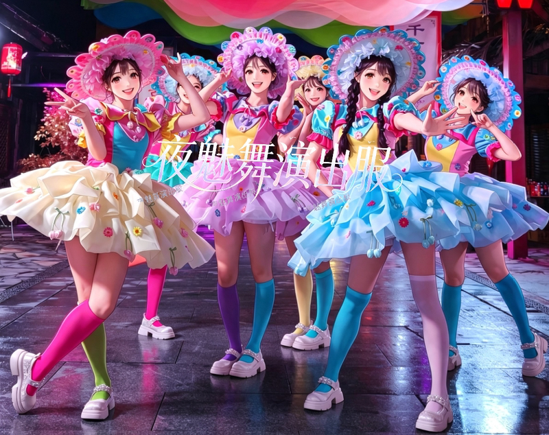 Amusement Park Scenic Area Float Parade Costume Candy Girl Performance Outfit Sweet Princess Cake Ocean Parade Commercial Performance Costume Amusement Park Scenic Area Float Parade Costume Candy Girl Performance Outfit Sweet Princess Cake Ocean Parade Commercial Performance Costume