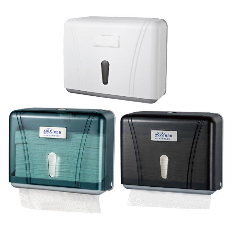 AOLQ Orchio AQ-504W white paper towel box AQ-504B AQ-504K paper rack cramers paper rack-Taobao