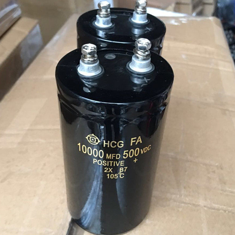 500v10000uf electrolytic capacitor 500V10000MFD 450v10000uf screw foot high voltage inverter F