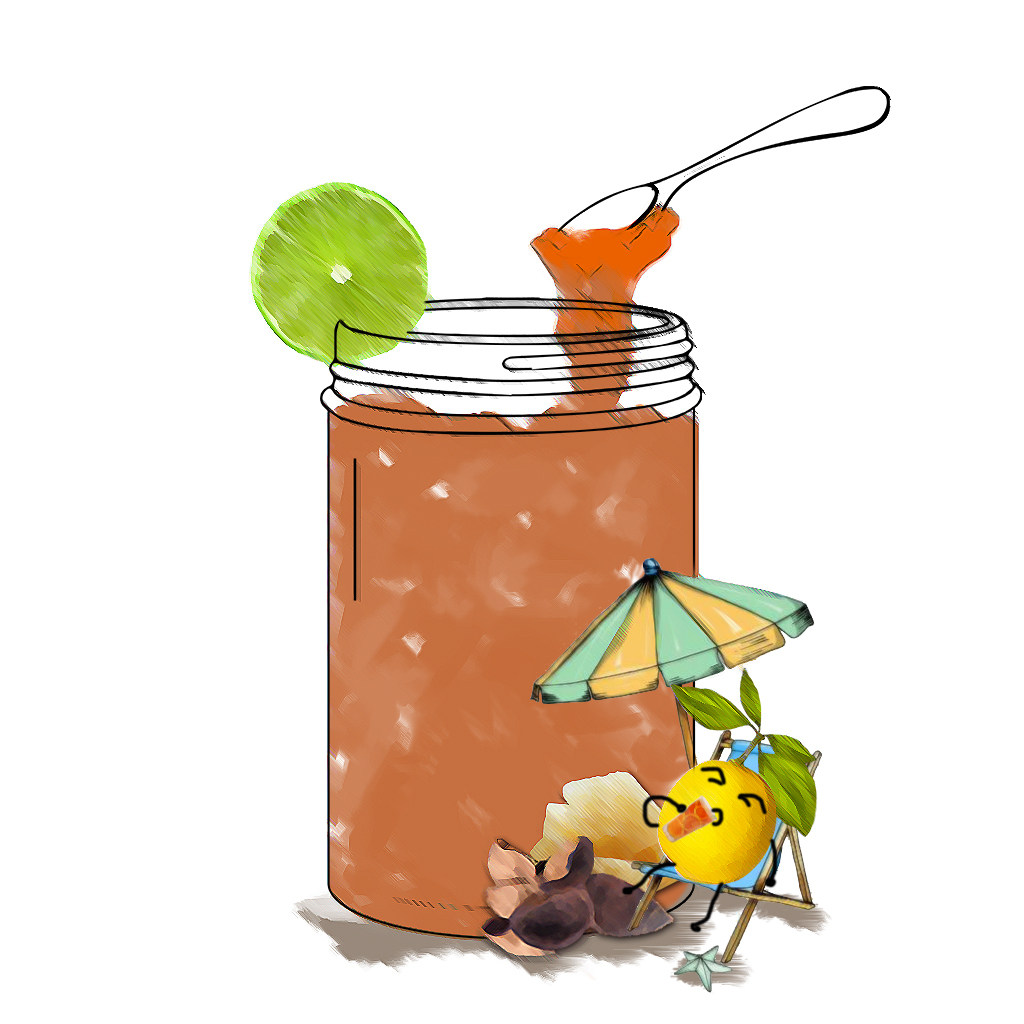 There is no citrus peel and lemon orange to fill the number of lemons ~ sore throat and sore throat