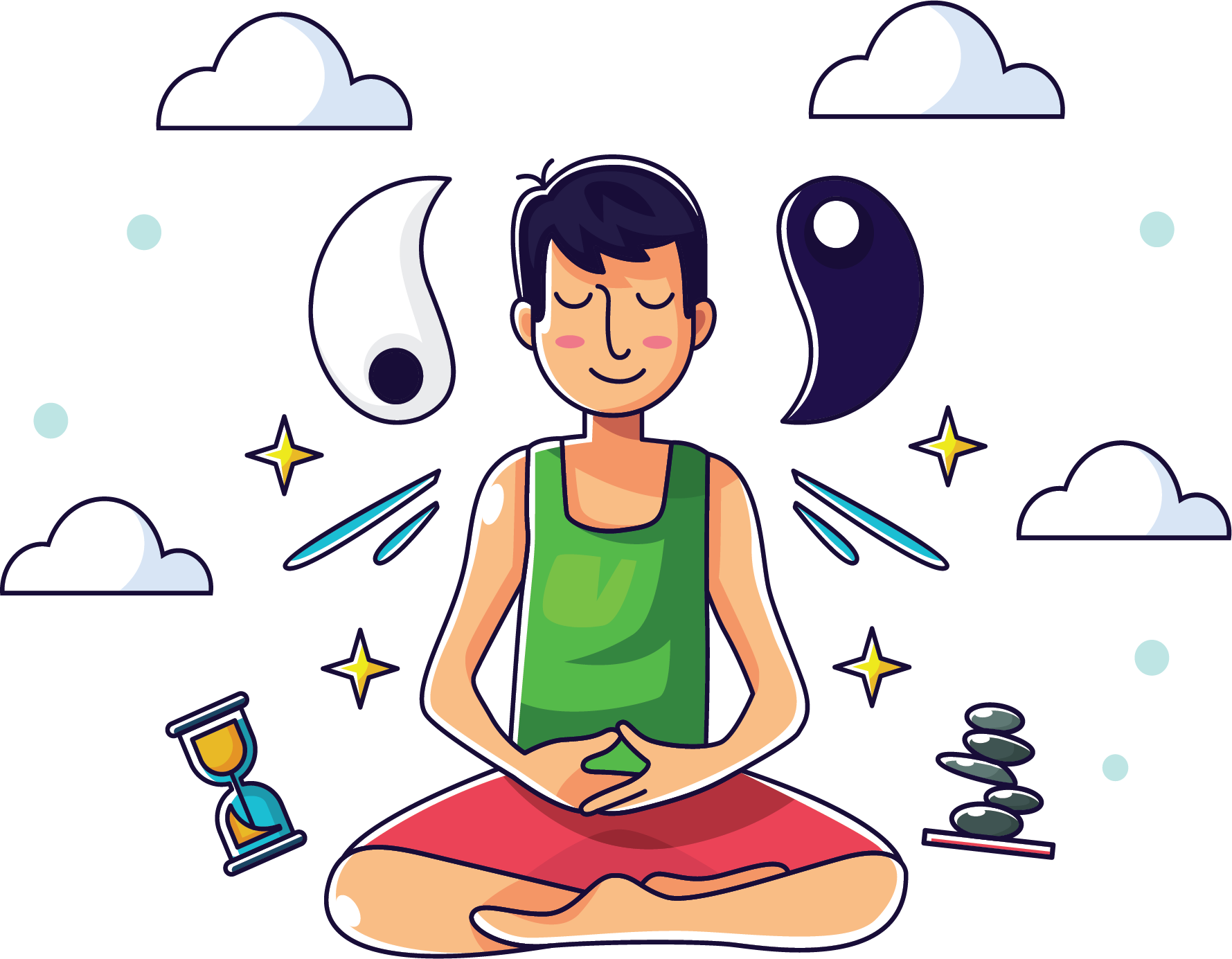 Teachers look over ~ talk a lot of standard heart and lungs, qi and vitality, yin and sweat, tired chest tightness and shortness of breath