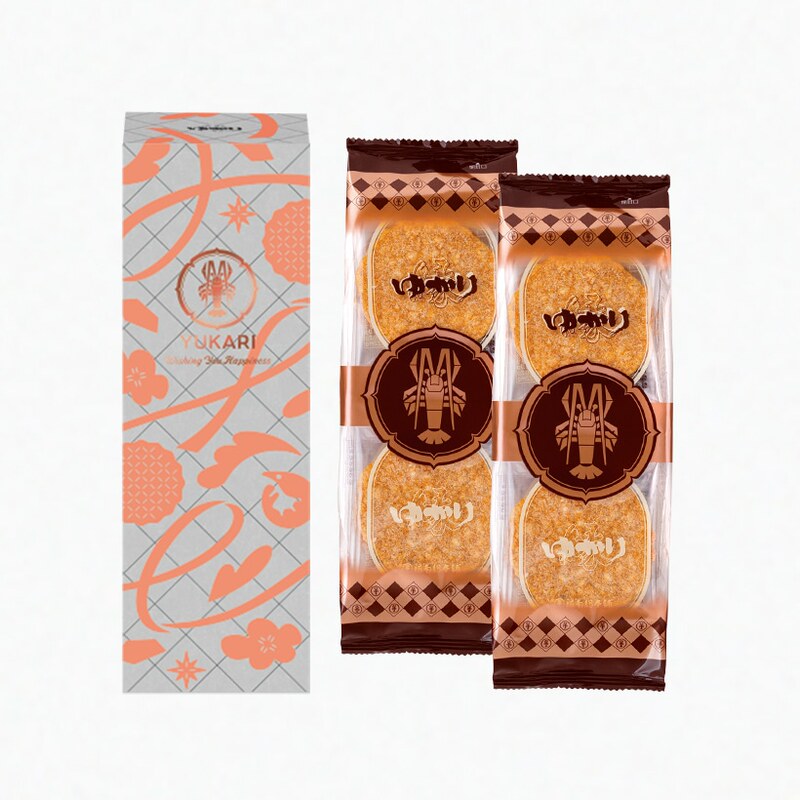 Authentic Japanese Sakakura Main Store Signature Grilled Shrimp Chips Seafood Snack Gift Box 