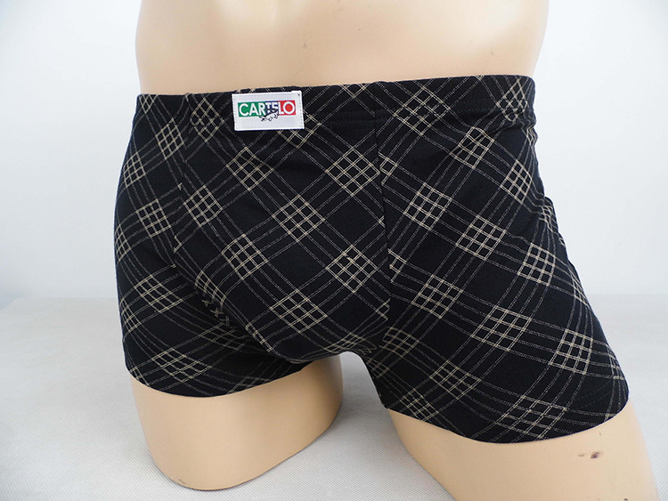 2 gói cotton in quần nam phẳng chân cotton cotton nam đồ lót mùa xuân và mùa hè quần lót hộp quà tặng quần lót nữ thun lạnh siêu mỏng