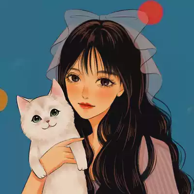 Oil painting style hand-painted head portrait design couple cartoon character image photo Animation Q version cartoon portrait fixed production