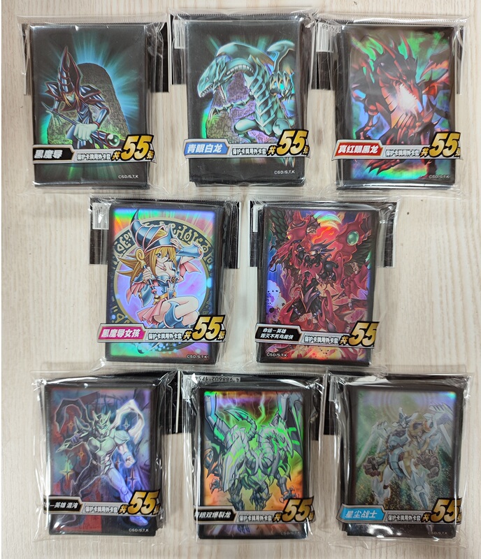 Card Sleeves Destiny Hero Immortal Bird Demon Hero Destroyer Phoenix Black Witch Blue-Eyes White Dragon Yu-Gi-Oh!