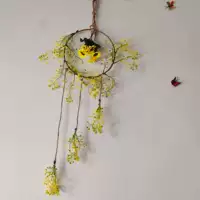 Круглый желтый золотой кулон колокола