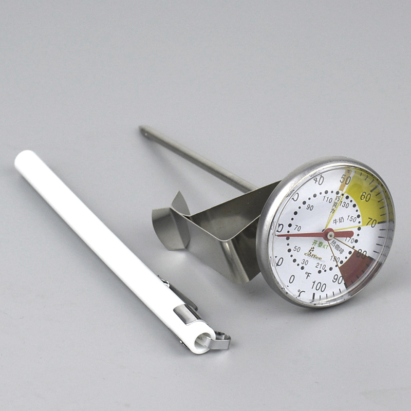 Probe Type Kitchen Coffee Food Oil Temperature Thermometer Baby Milk Temperature Gauge Water Thermometer Mechanical Thermometer