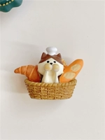 Корзина хлеб кот