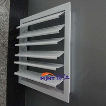 Aluminum alloy louver fan Return air louver self-hanging louver tuyere round gravity self-hanging louver