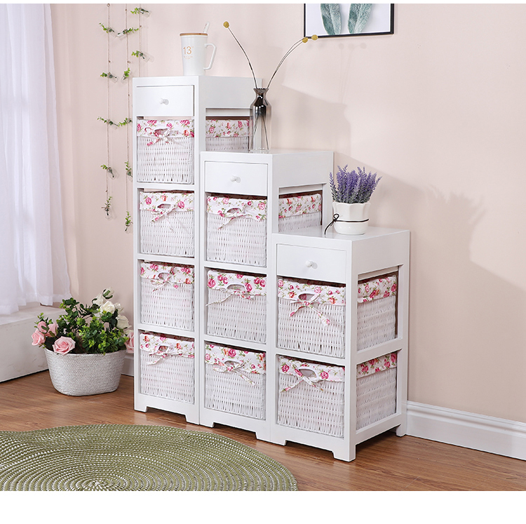 Tủ gỗ nhỏ ngăn kéo khe hẹp tủ hẹp 25 / 30cm ngăn kéo lưu trữ tủ lưu trữ tủ bên tủ góc tủ - Buồng tủ quần áo giá rẻ