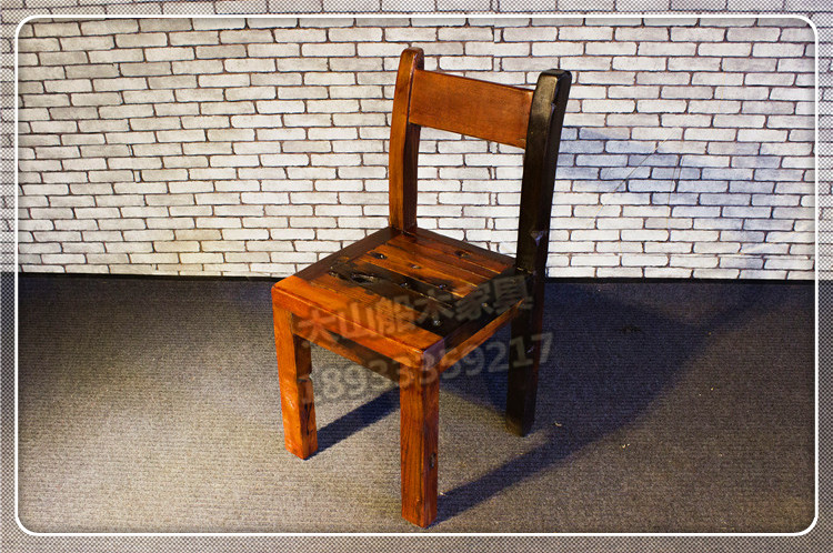 Thuyền cũ đồ gỗ nội thất ghế trà nhỏ ghế khách gỗ đắm bàn trà gỗ và ghế tựa lưng cổ tàu gỗ cổ kungfu ghế trà - Đồ nội thất thiết kế ghế phòng khách