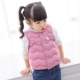 2018 hai mặt trẻ em mặc áo vest cotton bé trai và bé gái vest bé gái vest vest bé gái vest áo khoác trẻ em nam 12 tuổi